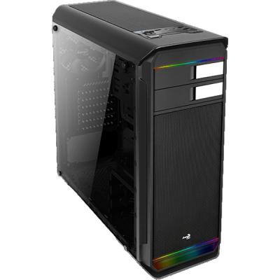 Корпус AeroCool Aero-500G RGB BK