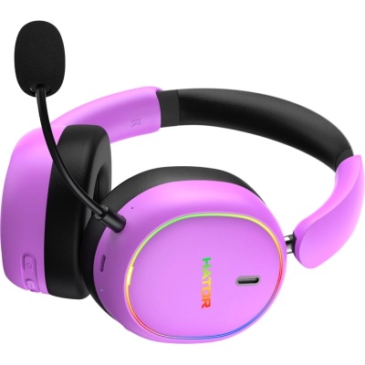 Навушники Hator Phoenix 2 Wireless Hi-Res SyncHUB Cyber Violet (ESH42)