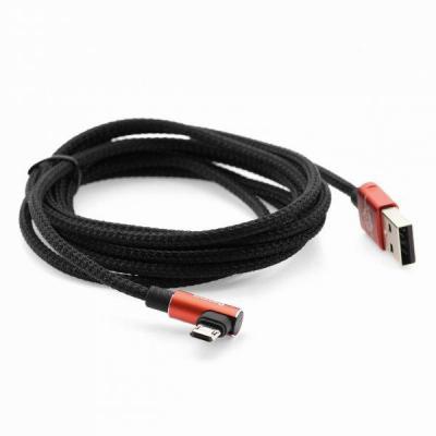 Дата кабель Baseus USB 2.0 AM to Micro 5P 1.0m MVP Elbow Red (CAMMVP-A09)