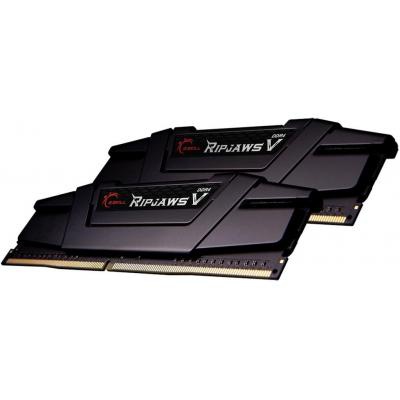 Модуль памяти для компьютера DDR4 16GB (2x8GB) 4000 MHz RipjawsV Black G.Skill (F4-4000C15D-16GVK)