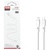 Дата кабель USB-C to Lightning 1.0m NB-Q231A 27W White XO (NB-Q231A-WH)
