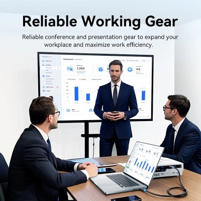 Кабель мультимедійний HDMI M to HDMI M 20.0m black Vention (AACBQ)