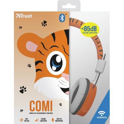 Наушники Trust Comi Kids Over-Ear Orange (23127)