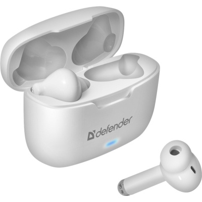Наушники Defender Twins 903 TWS White (63903)