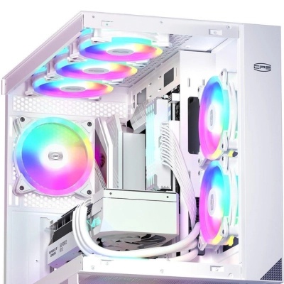 Кулер до корпусу PcCooler F3 T120 ARGB WH