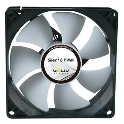 Кулер для корпуса Gelid Solutions Silent 8 PWM 80 mm (FN-PX08-20)