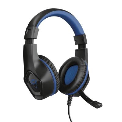Наушники Trust GXT 404B Rana Gaming Headset for PS4 3.5mm BLUE (23309)