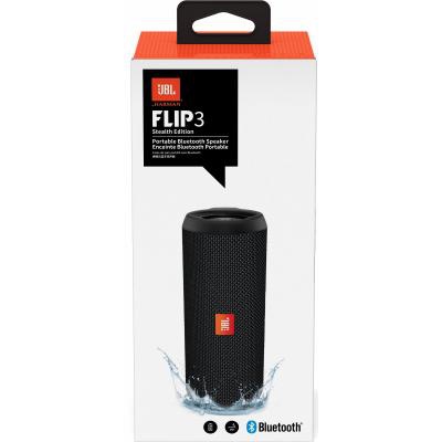 Акустическая система JBL Flip 3 Stealth Edition Black (JBLFLIP3STEALTH)