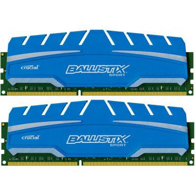 Модуль памяти для компьютера DDR3 16GB (2x8GB) 1866 MHz Ballistix Sport MICRON (BLS2C8G3D18ADS3CEU)