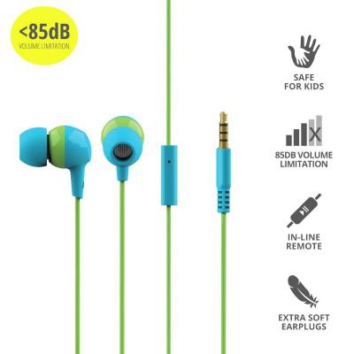 Наушники Trust Buddi Kids Mic Blue (23421)