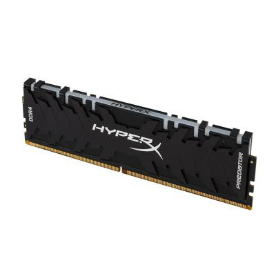 Модуль памяти для компьютера DDR4 16GB (2x8GB) 3600 MHz HyperX Predator RGB Kingston (HX436C17PB3AK2/16)