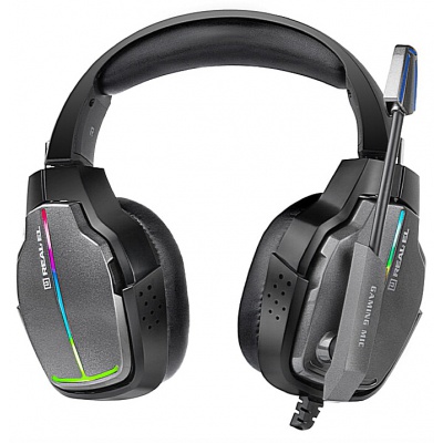 Навушники REAL-EL GDX-7680 Black