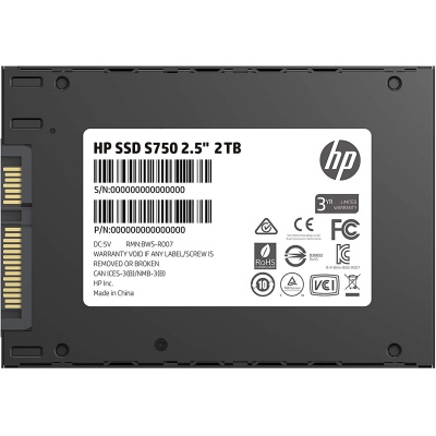 Накопичувач SSD 2.5' 2TB S750 HP (1R9T8AA)