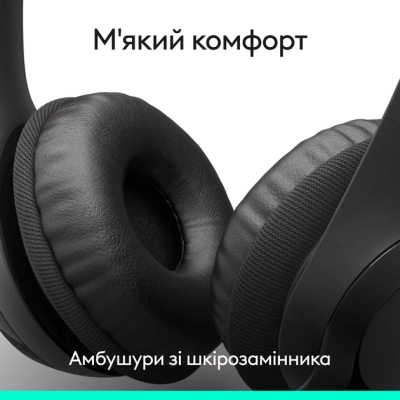 Навушники Logitech H390 USB-C Midnight Black (981-001576)