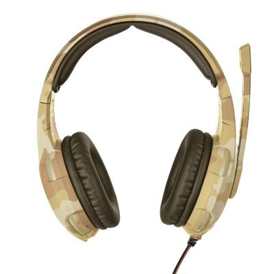 Наушники Trust GXT 310D Radius Gaming Headset Desert camo (22208)