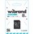 Карта пам'яті Wibrand 8GB microSD class 10 (WICDHC10/8GB-A)