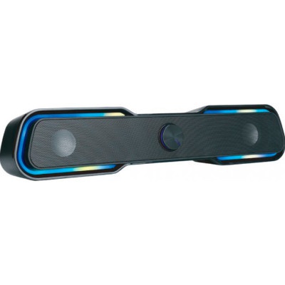 Акустична система GamePro GS915 Bluetooth RGB USB Black (GS915)