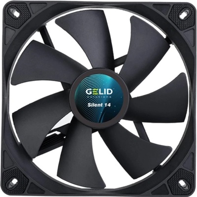 Кулер до корпусу Gelid Solutions Silent 14 Black 140 mm (FN-PX14-11)