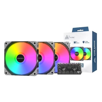 Кулер до корпусу MONTECH E28 ARGB 3 PACK (B)