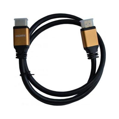 Кабель мультимедійний HDMI to HDMI 1.8 m metal V2.0 Vinga (VCPDCHDMI2VMM1.8BK)