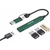 Концентратор Canyon hub DS-02 4in1 USB-A/C Green (CNS-TDS02GR)