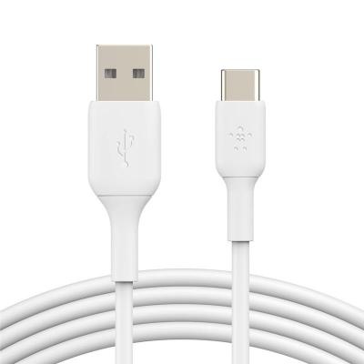 Дата кабель USB 2.0 AM to Type-C 2.0m PVC white Belkin (CAB001BT2MWH)