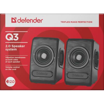 Акустическая система Defender Q3 Black (65403)