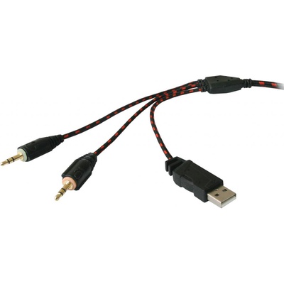 Наушники Redragon Ridley Black-Red (64204)
