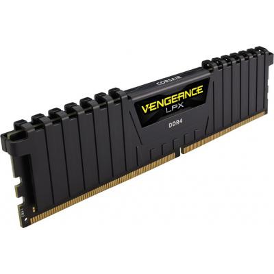 Модуль памяти для компьютера DDR4 4GB 2400 MHz Vengeance LPX Black CORSAIR (CMK4GX4M1A2400C14)