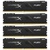 Модуль памяти для компьютера DDR4 64GB (4x16GB) 3000 MHz Fury Black Kingston (HX430C16FB4K4/64)