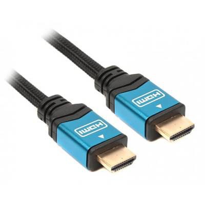 Кабель мультимедийный HDMI to HDMI 3.0m Viewcon (VD 509-3м.)