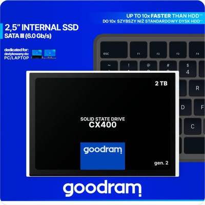 Накопичувач SSD 2.5' 2TB Goodram (SSDPR-CX400-02T-G2)