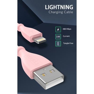 Дата кабель USB 2.0 AM to Lightning 1.0m Kitty T-L817 Pink T-PHOX (T-L817 Pink)