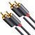 Кабель мультимедійний 2xRCA M to 2xRCA M 3.0m AV104 black UGREEN (10519)