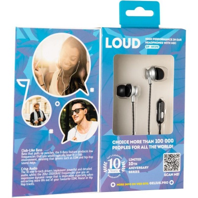 Наушники Gelius Pro GP-HF270 Loud Black with mic + button call answering (00000070097)