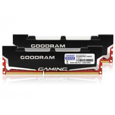 Модуль памяти DDR3 8Gb (2x4GB) 2400 MHz Led Gaming GOODRAM (GL2400D364L11/8GDC)