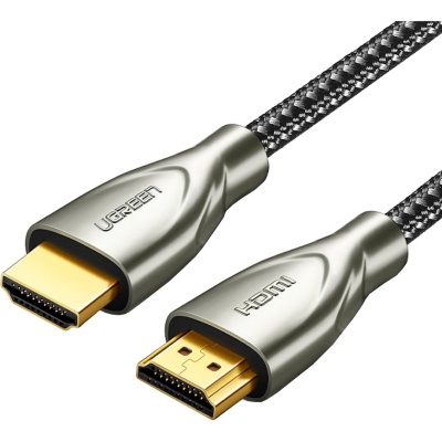 Кабель мультимедійний HDMI to HDMI 1.0m HD131 Gray Ugreen (UGR-50106)