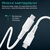 Дата кабель USB-C to USB-C powerlink-cc120.white Promate (powerlink-cc120.white)
