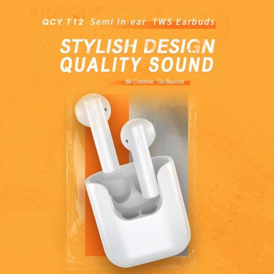 Наушники QCY T12 White