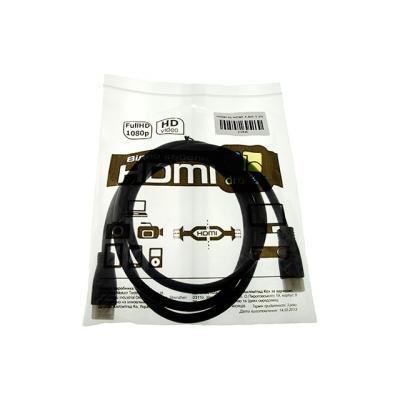 Кабель мультимедийный HDMI на HDMI, 1.5м Drobak (212649)