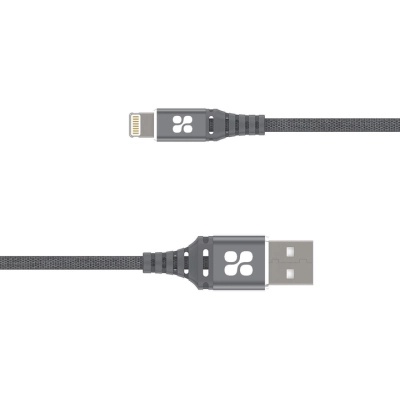 Дата кабель USB 2.0 AM to Lightning ervelink-i.grey Promate (nervelink-i.grey)