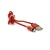 Дата кабель USB 2.0 to Micro 5P 1.0m 2A magnetic nylon red PiPo (18164)