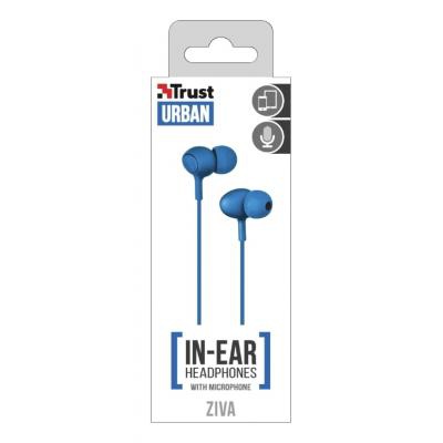 Наушники Trust Ziva Mic Blue (21951)