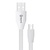 Дата кабель USB - Micro USB, DCF 15m White, 1.5 m Nomi (316195)