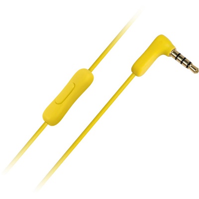 Наушники HF RM-515 Yellow (mic + button call answering) Remax (42266)