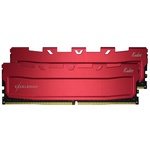 Модуль пам'яті для комп'ютера DDR4 16GB (2x8GB) 3200 MHz Black Kudos eXceleram (EKBLACK4163222AD)