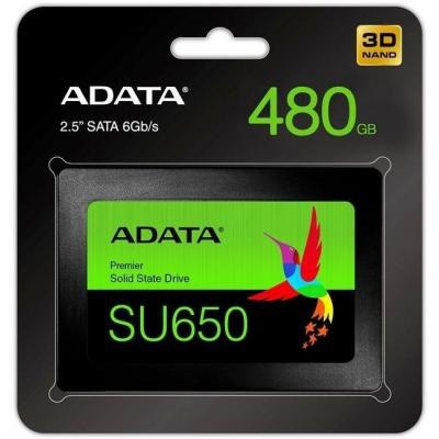 Накопичувач SSD 2.5' 480GB ADATA (ASU650SS-480GT-R)