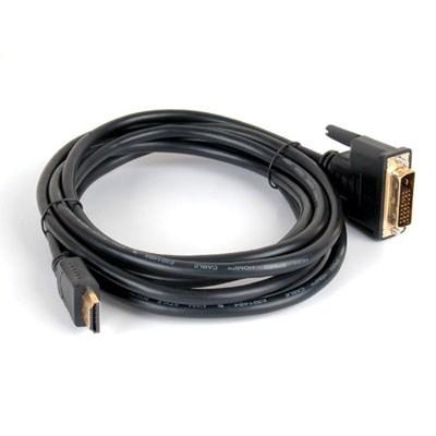 Кабель мультимедийный HDMI to DVI 24+1pin M, 3.0m GEMIX (Art.GC 1417)