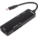 Концентратор Maxxter USB-C to 1xUSB 3.0 + 2xUSB 2.0 + SD/TF (HU3C-3PTF-01)