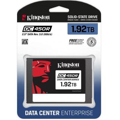 Накопичувач SSD 2.5' 1.92TB Kingston (SEDC450R/1920G)